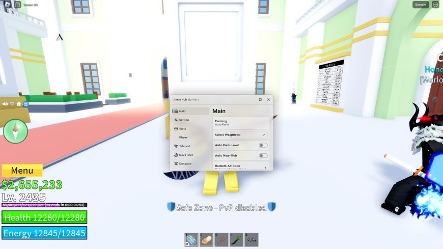 Blox Fruits Annie Hub Script