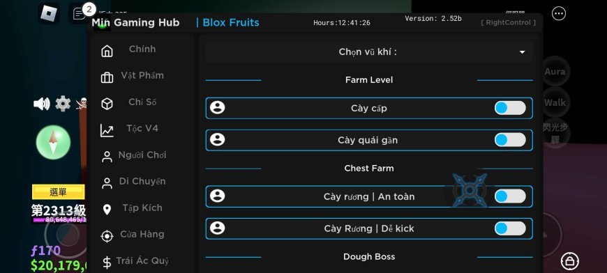 Blox Fruits Min Hub Mobile Script