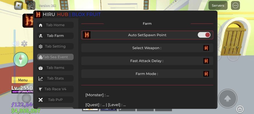 Blox Fruits Hiru Hub Mobile Script