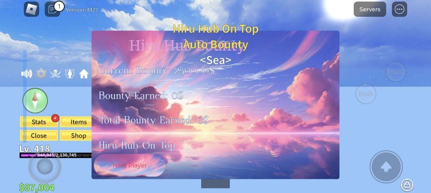 Blox Fruits Hiru Hub Bounty Mobile Script