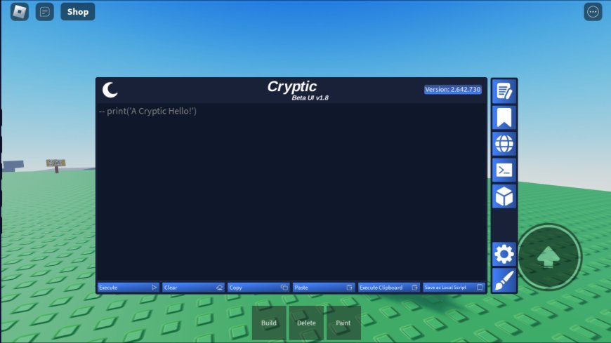 Roblox Cryptic Android Mobile Executor