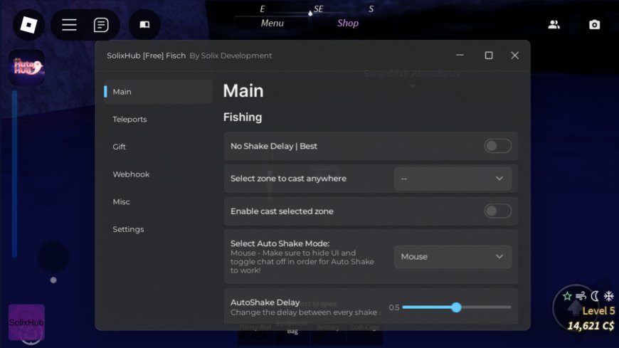 Fisch SolixHub Mobile Script